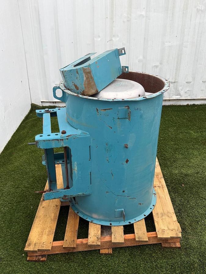 Used Twin City Fan TCVA 28 Vaneaxial Fan Axial Inline Duct Blower