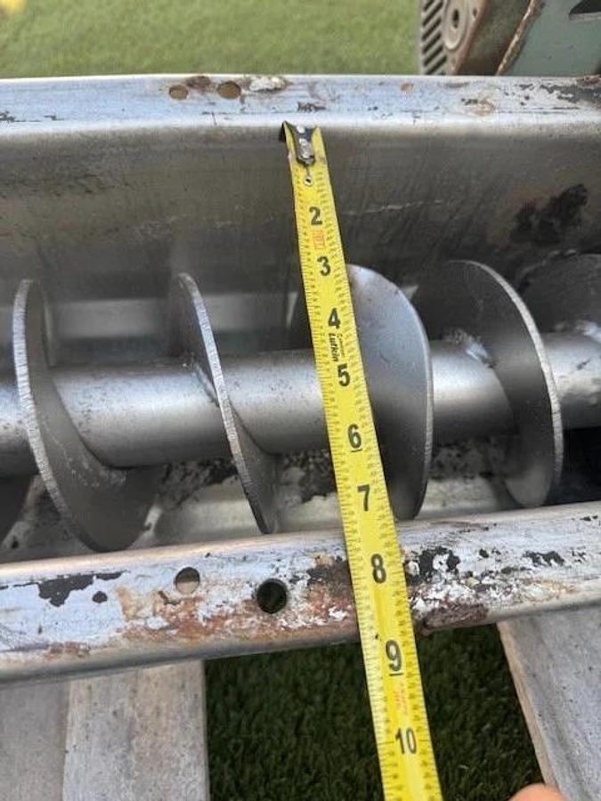 Used Stainless Steel Auger 54” L, Dodge SCXT115 & Toshiba 0014FTSA1A-P