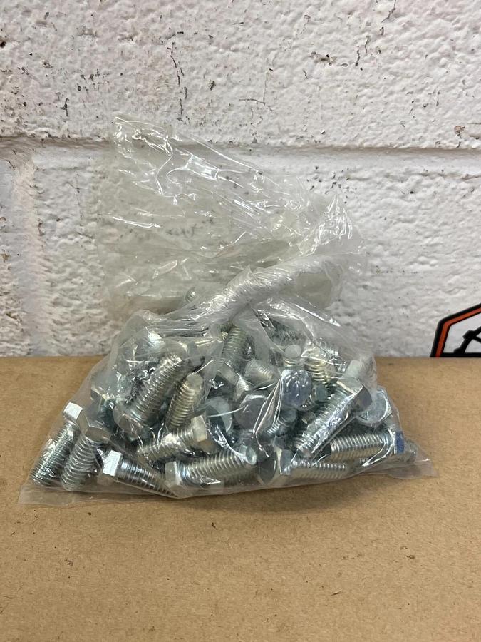 Used Hex Head Stainless Steel Bolt, 1-1/4” - Lot of 50