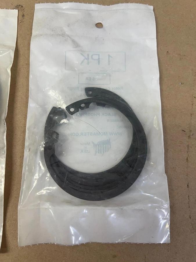 Used Mcmaster HO-250ST PA 2 1/2 Internal Retaining Ring - 3 packages of 5