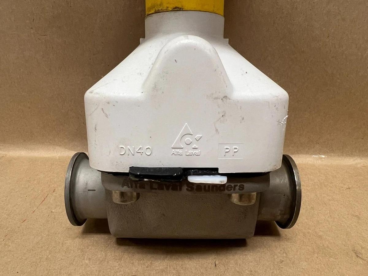 Used Alfa Laval Saunders 201973/003/096 316L, DN40 Diaphragm Valve
