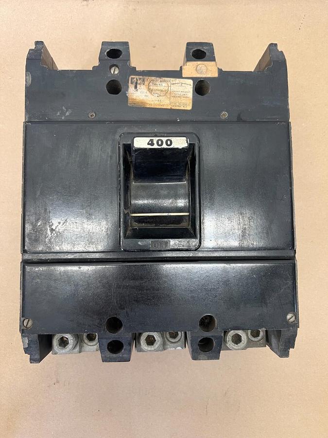 Used FPE NJL631400 AB Circuit Breaker, 3 Pole, 400A
