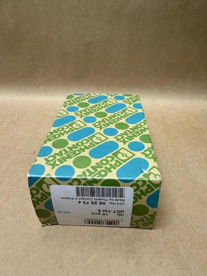Used Phoenix Contact UCT-TM 5 Marker for Terminal Block, 10 Pcs *FACTORY SEALED*