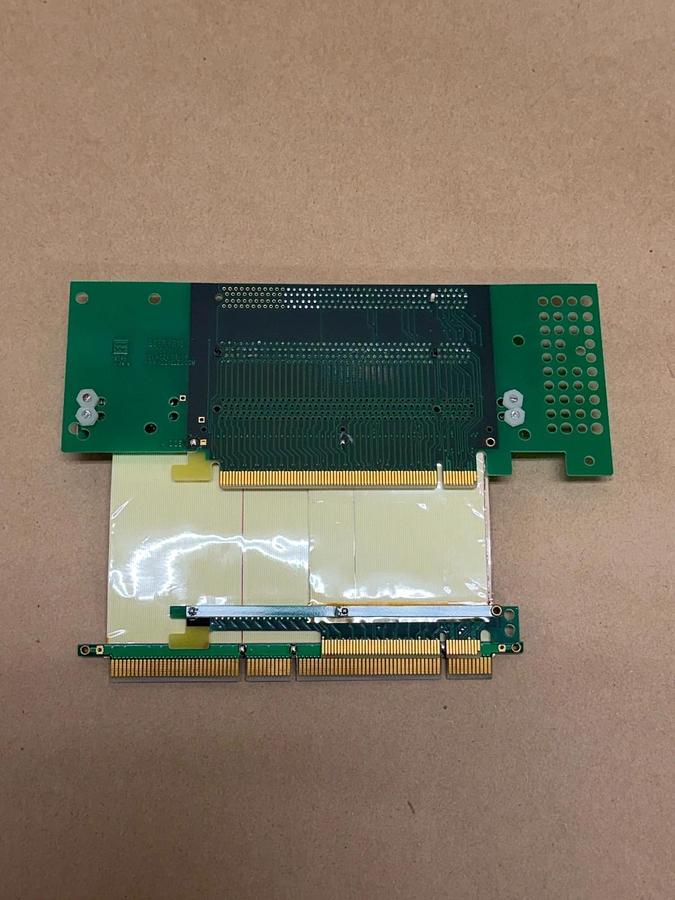 Used ADEX EEERXB16-8X8-805-2/3 3-Slot PCI Express X16 Right-Angle Riser