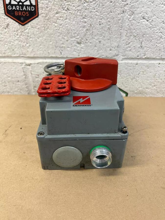 Used Mennekes ME 20MS1A-M2 HDI Disconnect Switch 25A 3ph 600VAC 5HP Max