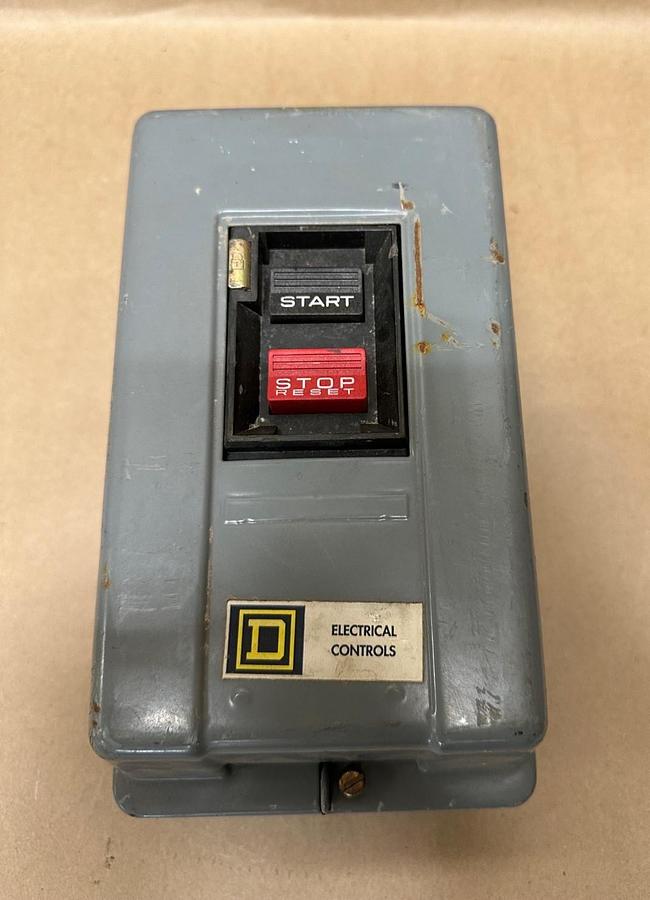 Used Square D 2510 NEMA Size M-1 Starter
