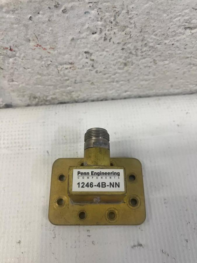 Used Penn Engineering 1246-4B, 1246-4B-NN / WR-127 Waveguide to Coax Transition