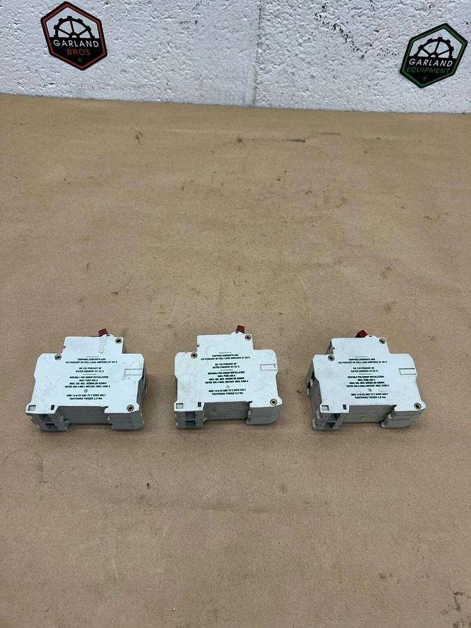 Used Klockner-Moeller FAZ-Hi10 Circuit Breaker - Lot of 3