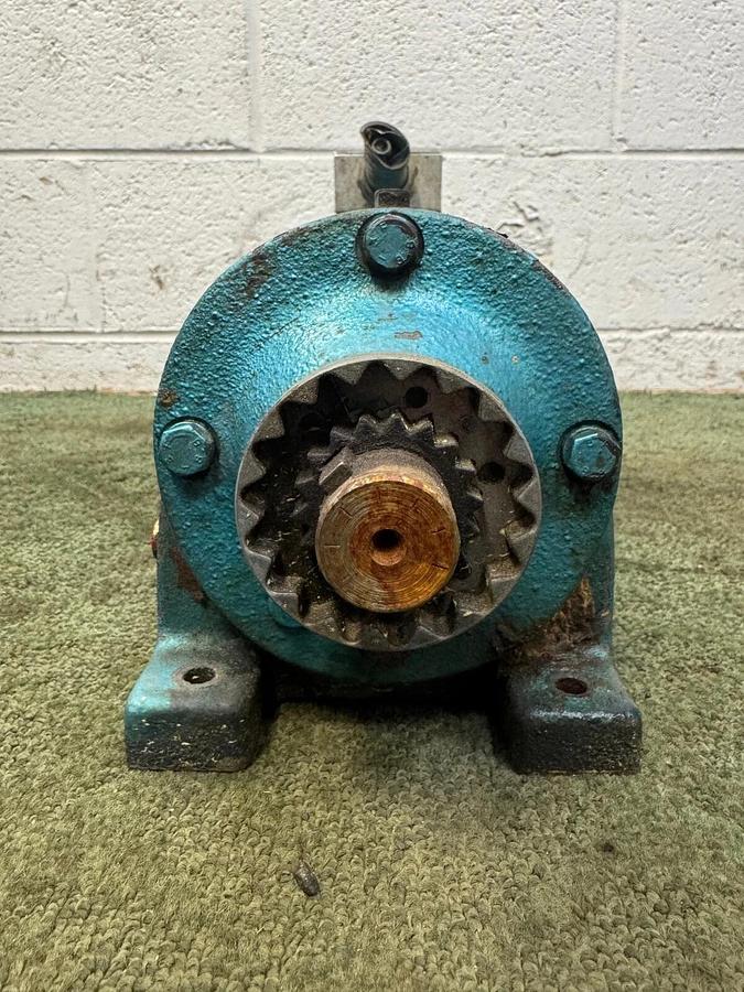 Used SEW Eurodrive R40LP56 6.17:1 Ratio Gearbox, Baldor-Reliance 1Hp Motor @ 2500RPM