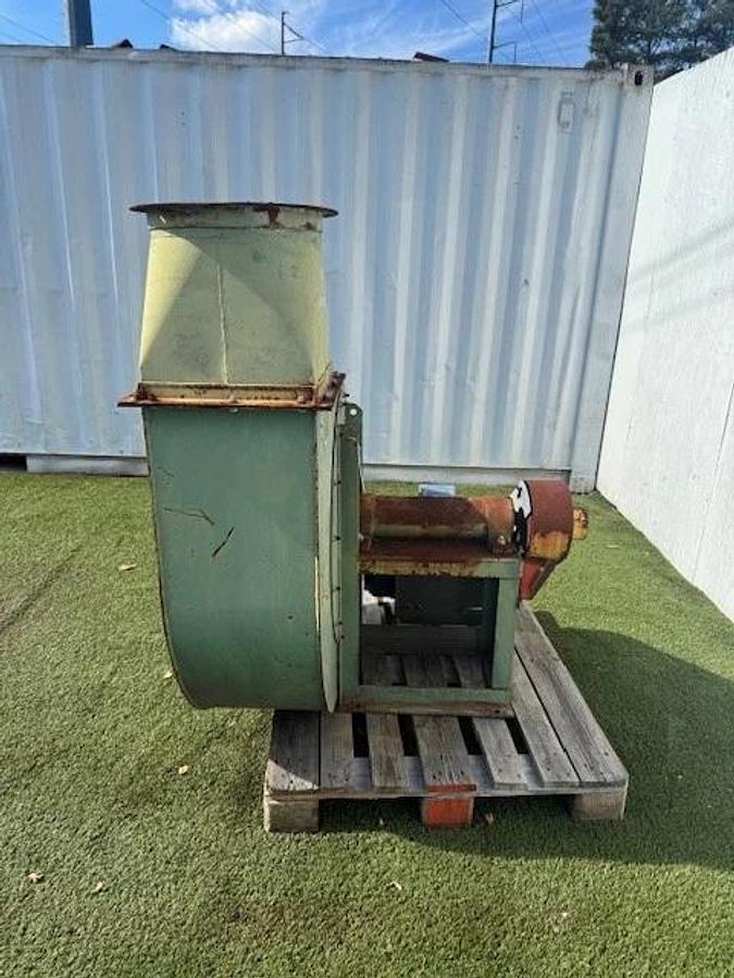 Used Italsime VC 680 RDS/9B CW Upblast Blower w/ Siemens 15Hp Motor @ 1760 RPM, 575V