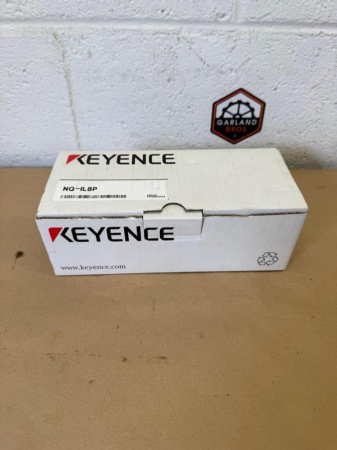 Used Keyence NQIL8P, I/O Module, Power Supply 20.4 to 28.8 VDC