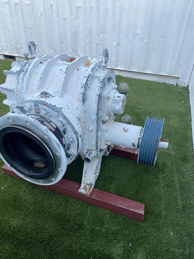 Used Dresser Roots 10x16 RASJ-V-Y-SL-86 Rotary Lobe Blower, Inlet Volume: LR-11-7323