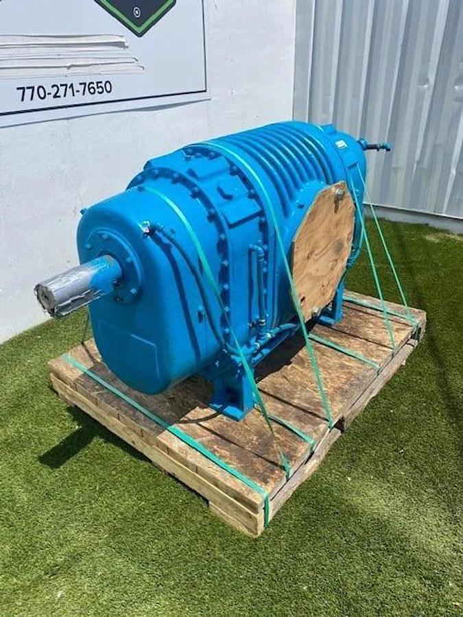 Used Tuthill 1224-19T2 Positive Displacement Blower, Vertical Configuration