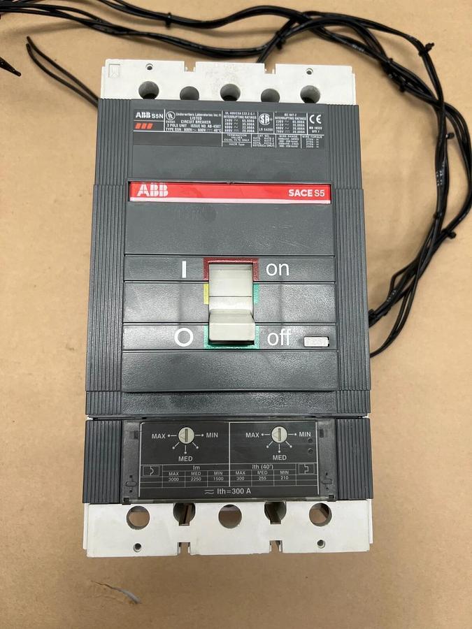 Used ABB S5N/AB-4507 3 Pole Circuit Breaker