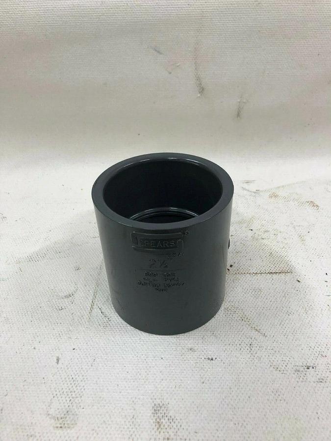 Spears SCH 80 D2467 (2-1/2” PVC Coupling Fitting) LOT of 4