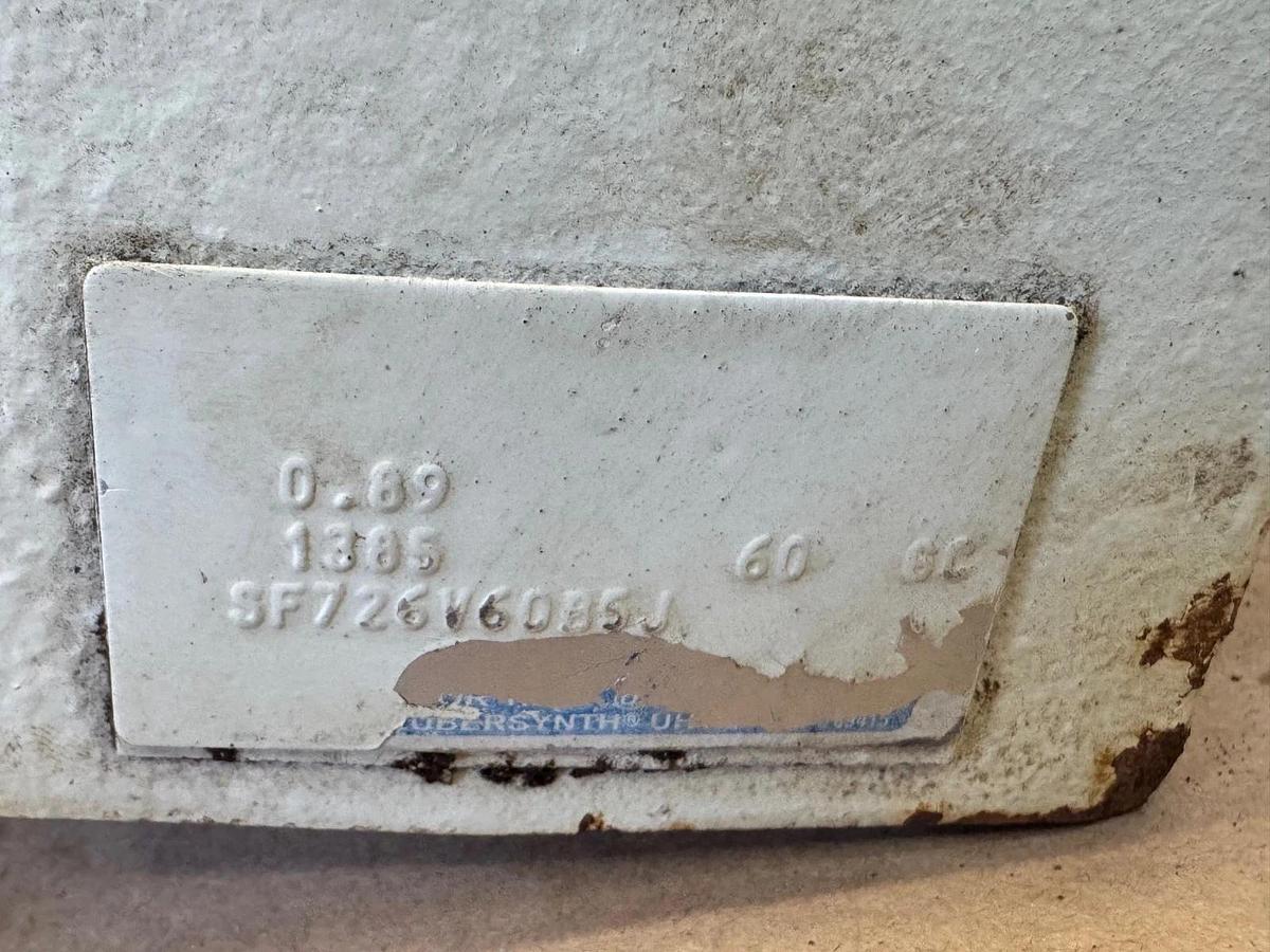 Used Boston Gear SF726V-60N-B5-J Gear Speed Reducer, Ratio 60:1