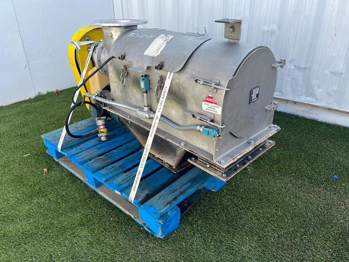 Used Taylor Products Model APV (2013) Prater Sifter, Eriez Bar Magnets, Dust Shroud