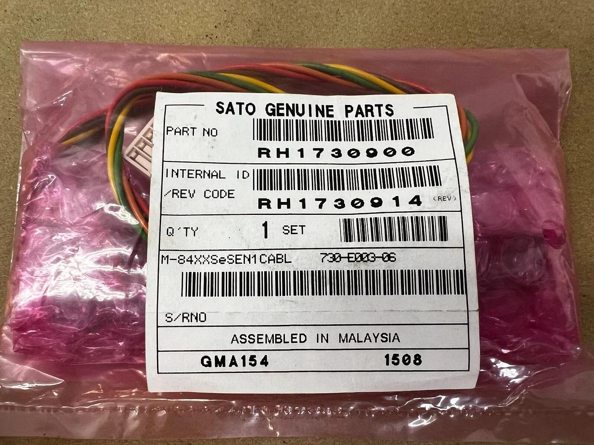Used Sato Genuine Parts RH1730900 Label Sensor, Sensor 1
