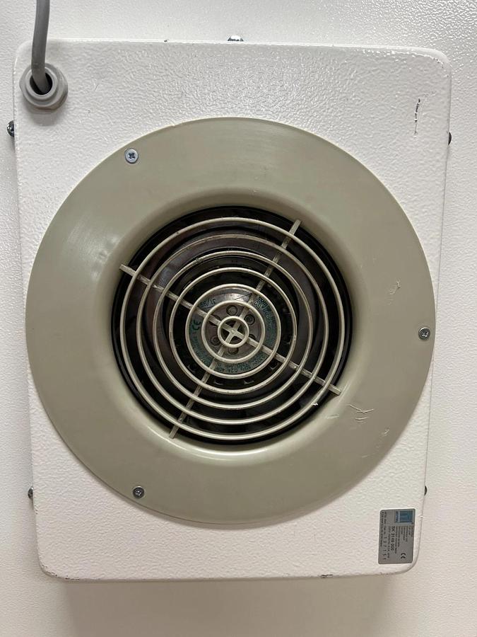 Used Rittal SK 3149 000 Roof-Mounted Enclosure Fan Assembly, 42W, 230V, 50/60Hz