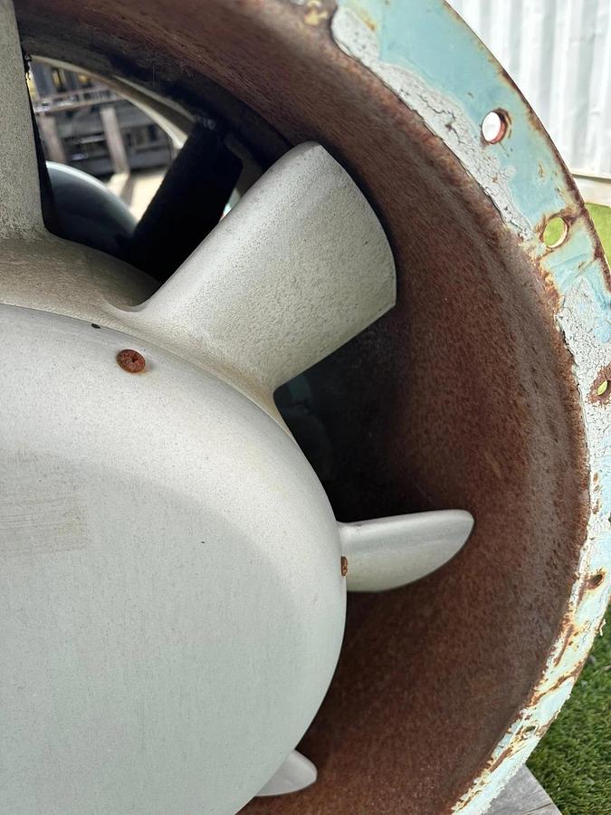 Used Twin City Fan & Blower Co. Axial Inline Blower, 15Hp @ 1765RPM, 575V