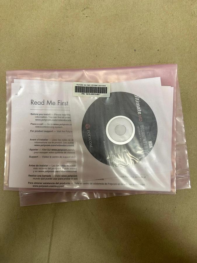 Used POLYCOM 2215-26771-001 HDX 7000 HD Base Box *NEW*