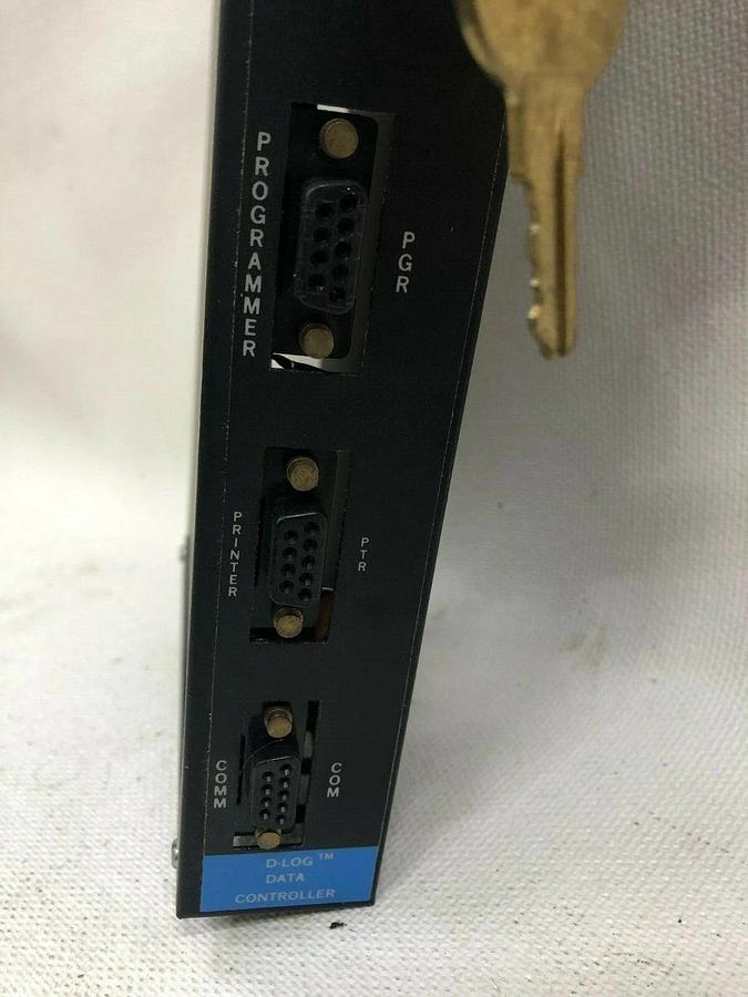 Used Square D SY/MAX 8030 DLM-110 Series N, with key, D-Log Data Controller