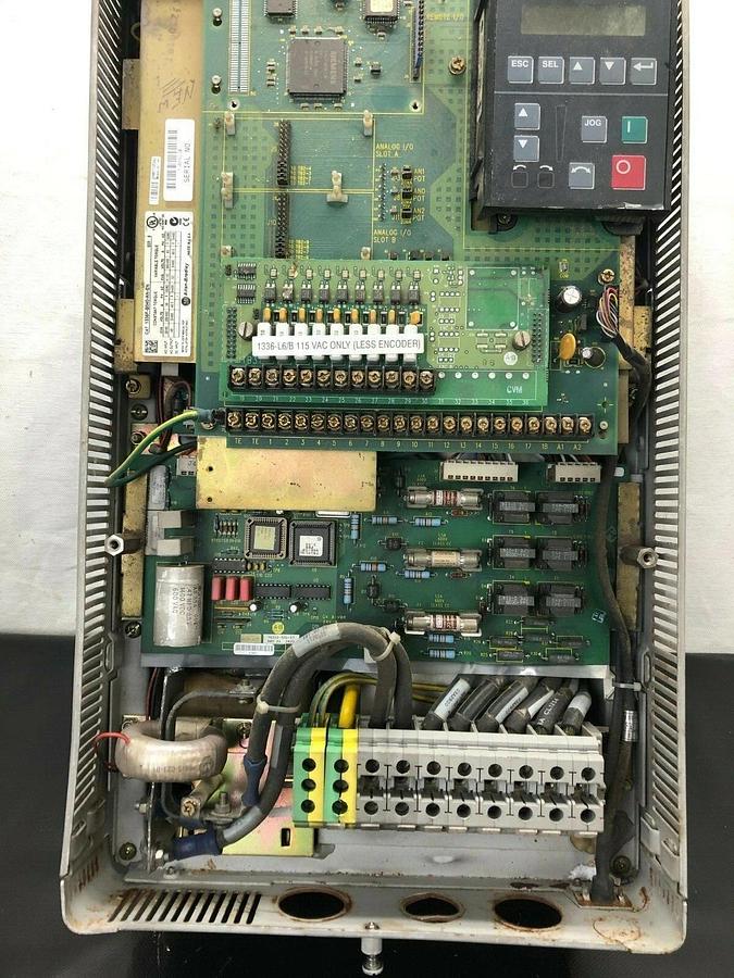 Used Allen Bradley 1336F-B040-AN-EN Series B, 40HP, 60AMP AC Drive