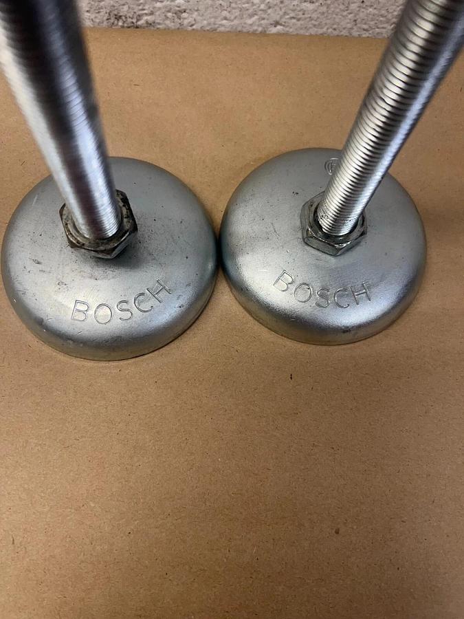 Used Bosch 8981004235 Carbon Steel Base Feet - Lot of 2