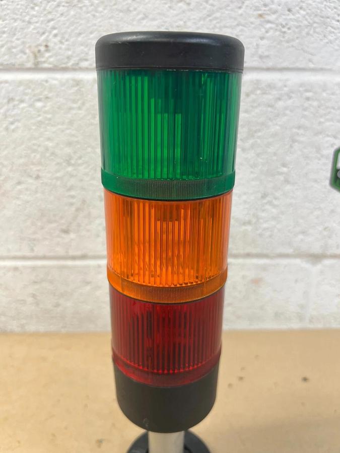 Used Telemecanique Green/Orange/Red Light Tower Stack 240V