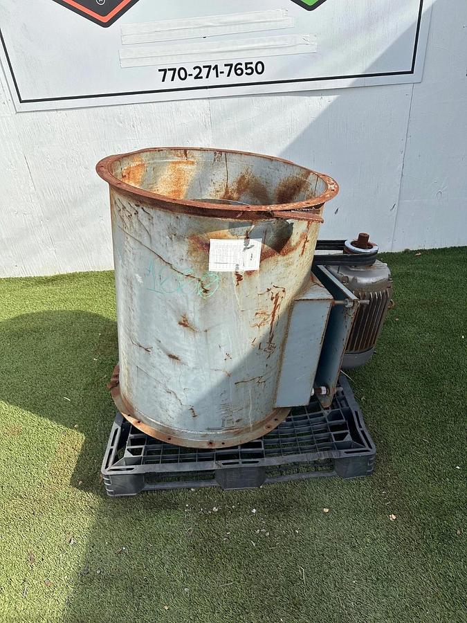 Used Hartzell Fan VA29-BD Axial Inline Blower, 20Hp @ 1760RPM, 575V