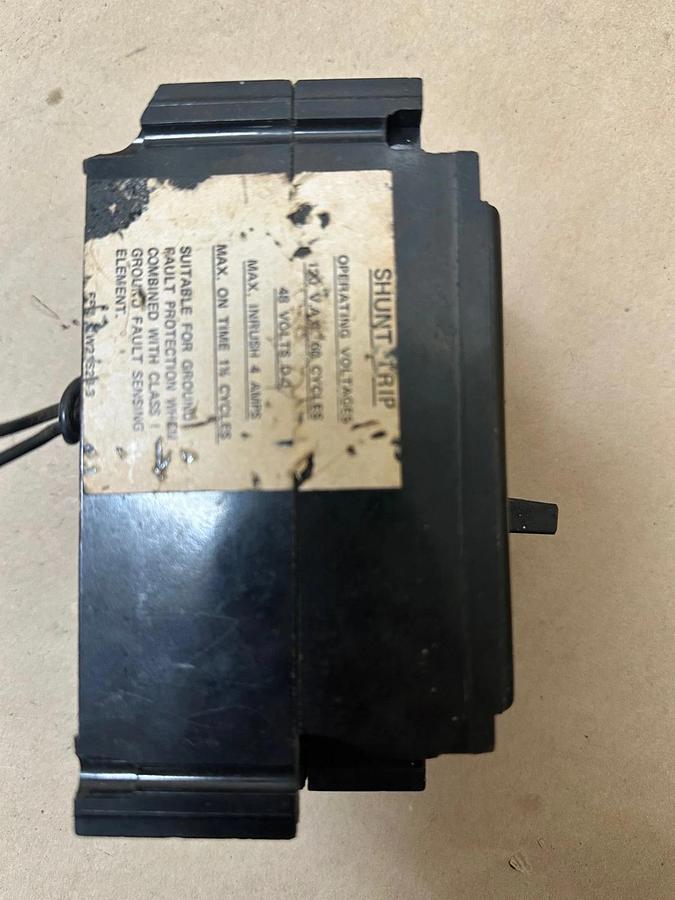 Used Federal Pacific Electric Company NE 50A 3 Pole Circuit Breaker