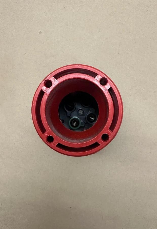 Used Hubbell HBL430P7W Pin and Sleeve Plug