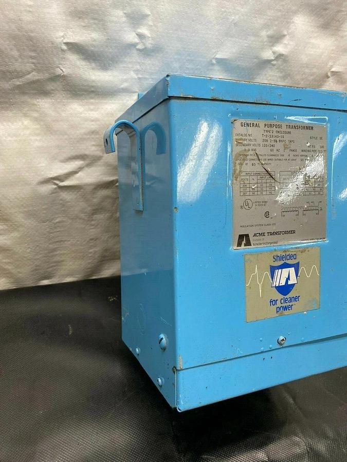 Used Acme T-2-53143-1S General Purpose Transformer, 3KVA