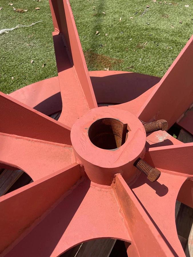Used New York Blower Company Ser 30GI Fan Impeller, 574 RIM, Blade W: 20” D: 58"