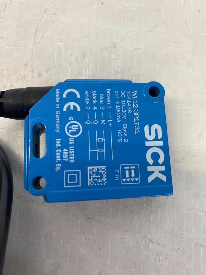 SICK WL12-3P1731 Small Photoelectric Sensor
