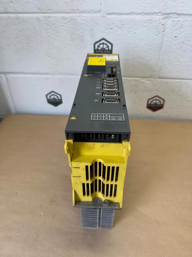 Used Fanuc A06B-6079-H106 Servo Amplifier Module, 283-325V, 9.1 kW