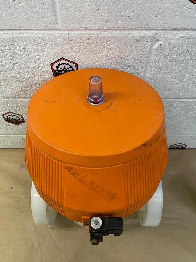 Used Georg Fischer 198 150 738 Flanged Diaphragm Valve, 110DN100 Ser 5 980318 34