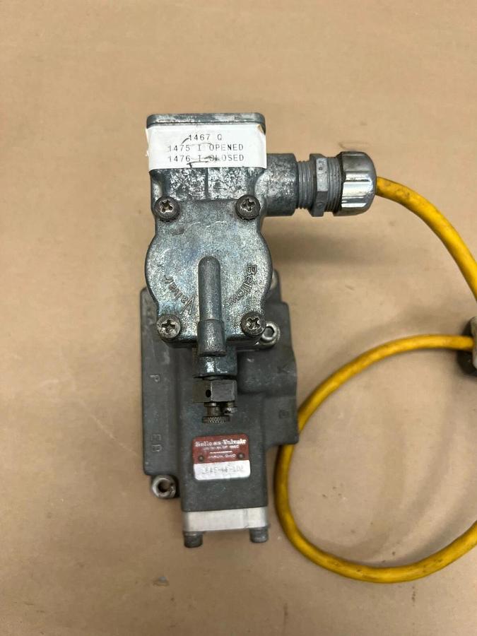 Used Bellows-Valvair L645-46-102 Solenoid Valve