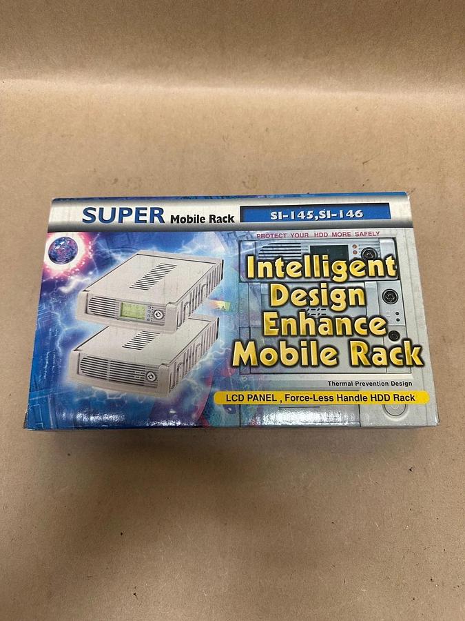 Used Intelligent Design SI-146,SI-145 Super Mobile Rack, LCD Panel Ultra Wide *NEW*