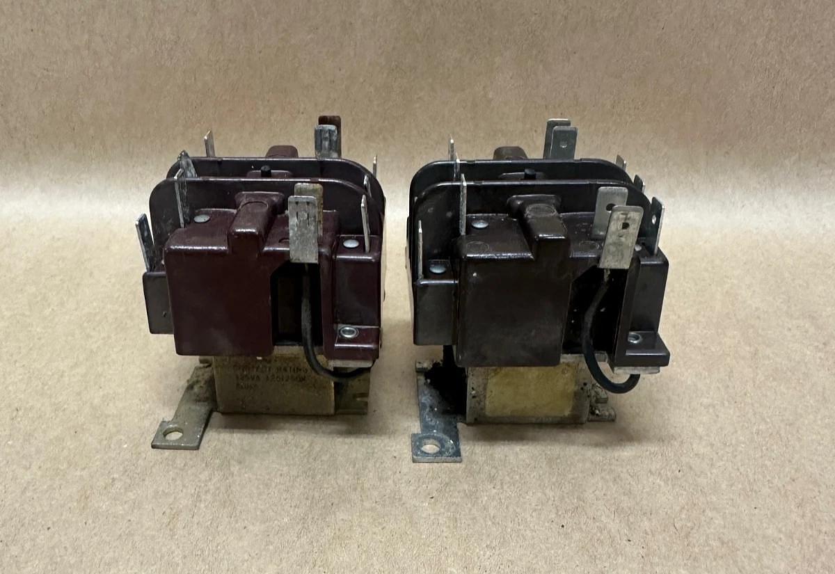 Used ESSEX 192-317777-77637 3 Pole Relay w/ 120V Coil - Lot of 2