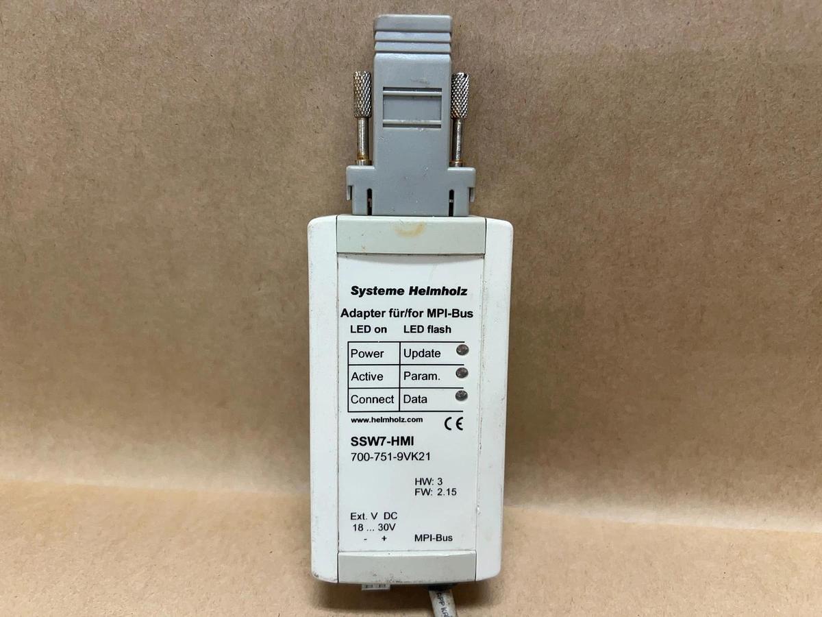 Used Helmholz SSW7-HMI MPI Bus Adapter (PN: 700-751-9VK21)