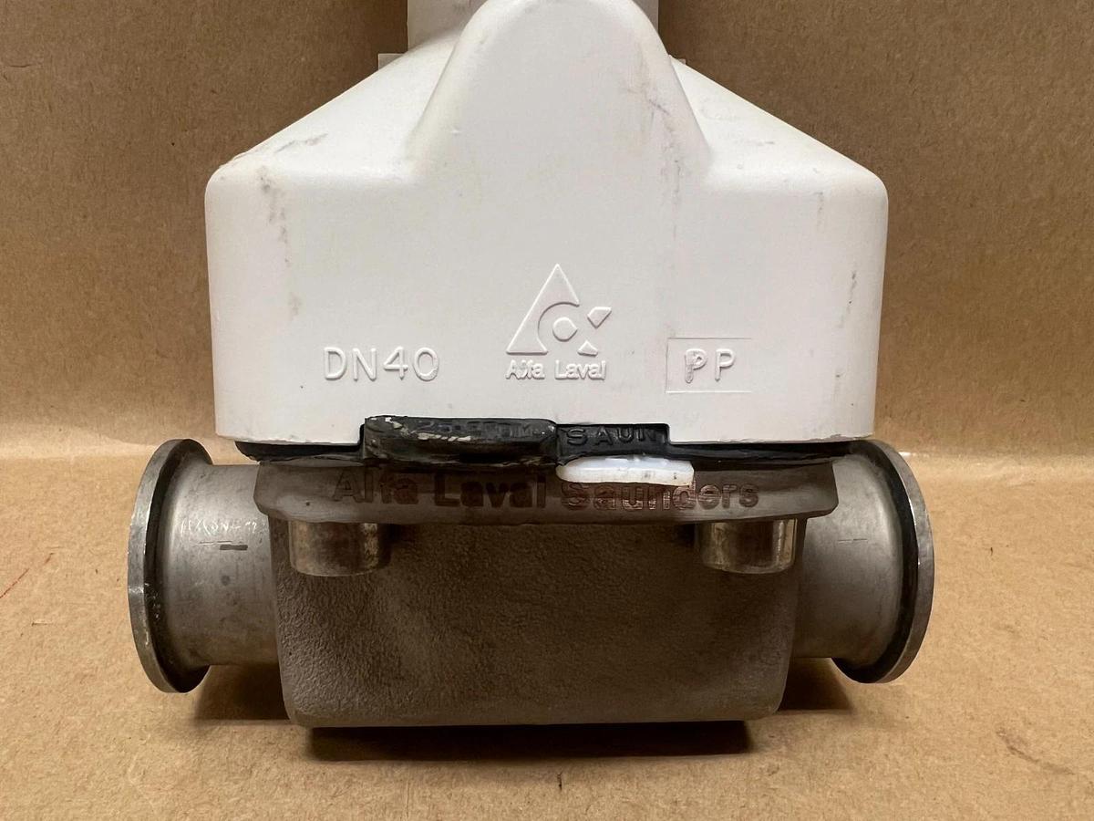 Used Alfa Laval Saunders 201973/003/106 DN40, 316L Diaphragm Valve
