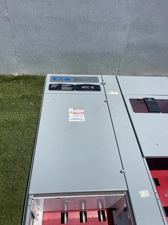 Used Eaton Freedom Series 2100 Motor Control Center - No Buckets, Frame Only