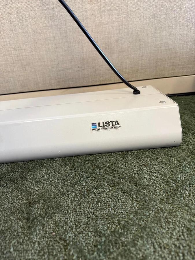 Used Lista 8784-1 Dual Fluorescent Lamp, Workbench Light Fixture 6' Long