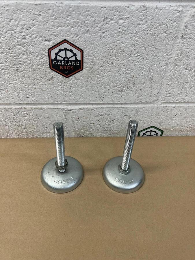 Used Bosch 8981004235 Carbon Steel Base Feet - Lot of 2