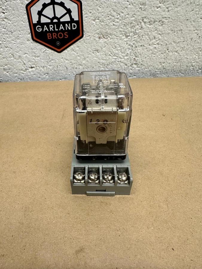 Used Potter & Brumfield KRPA-11AN-120 120v Relay w/ Base