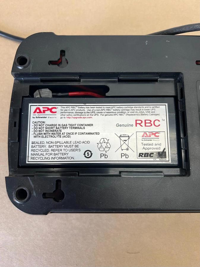 Used APC BE350G Back-UPS 350 Surge Protection with Battery