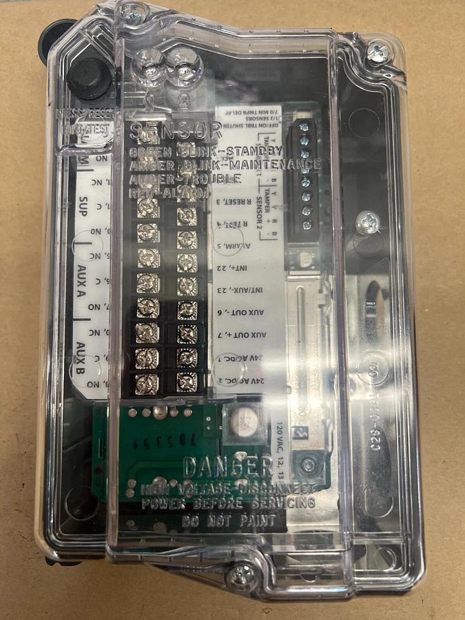 Used System Sensor LD4P120X Fire Alarm HVAC Duct Smoke Detector Power Board