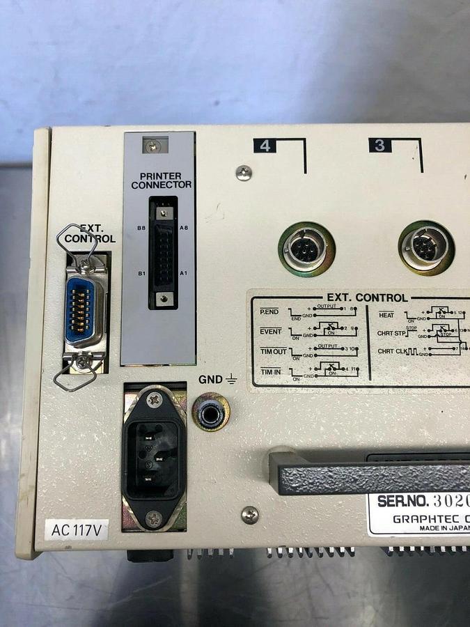 Used Graphtec WR3130 Linearcorder