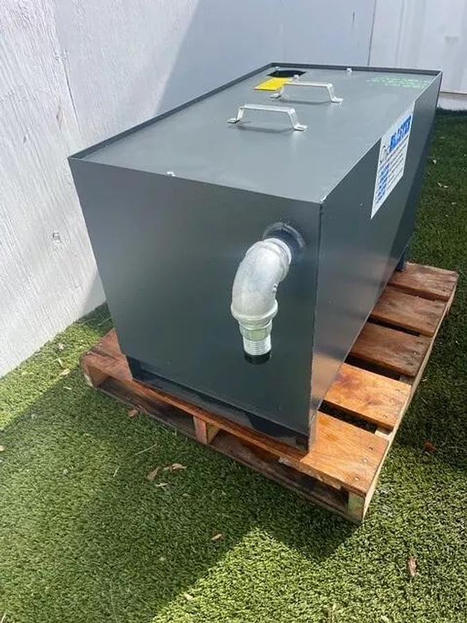 Used LNS ChipBlaster Coolant Filtration Tank, 34 Gal Capacity, Tank Dims: 31"x18"x18"